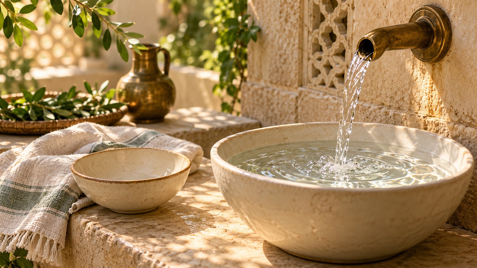 تصویر نمادین برای پاکیزگی در زندگی روزانه