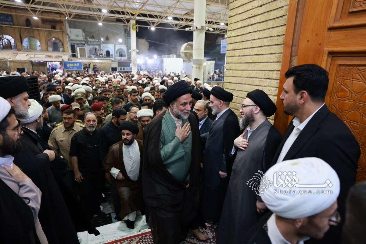 بزرگداشت شبیری زنجانی در مسجد الخضراء نجف