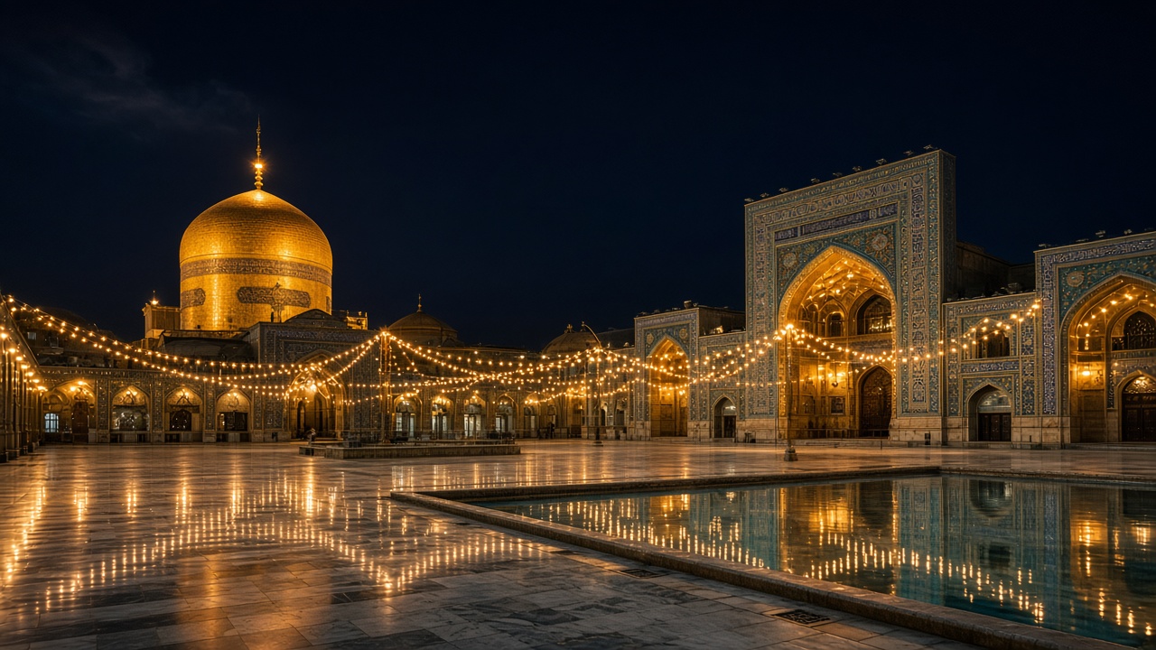جشن میلاد امام حسن عسکری(ع) در حرم امام رضا(ع)